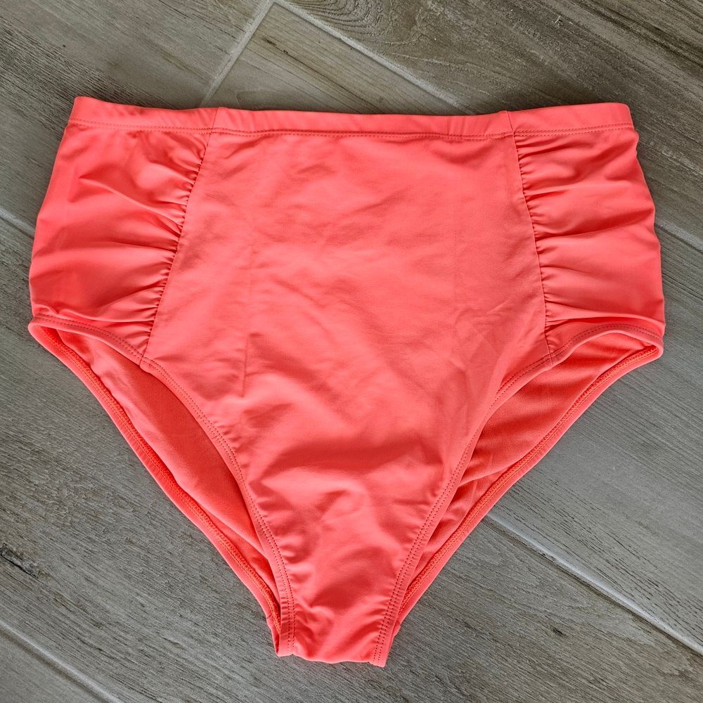 Old Navy Vibrant Coral Plus Bikini Bottom Size 1X NWT